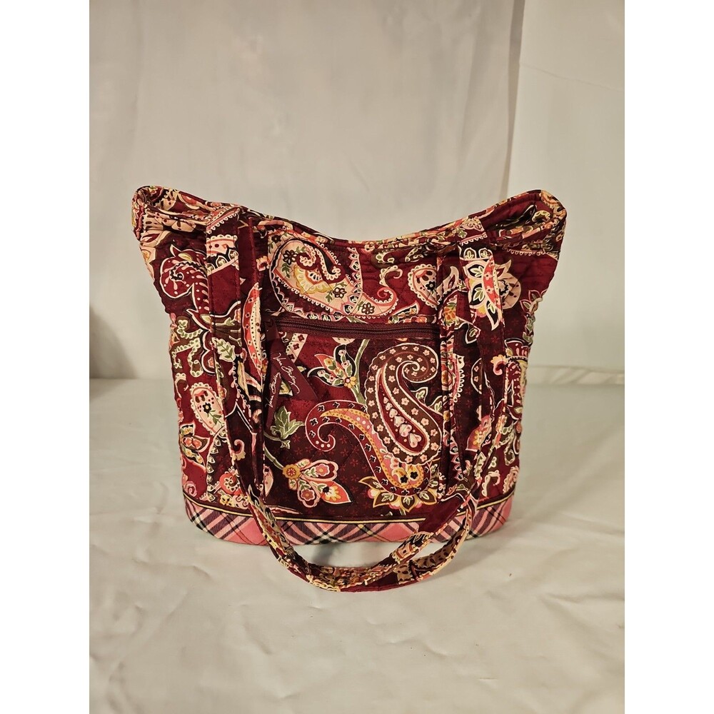 Vintage Retired Vera Bradley Bucket Tote Piccadilly Plum
